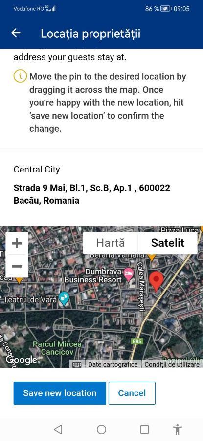 Central City Bacău Zewnętrze zdjęcie